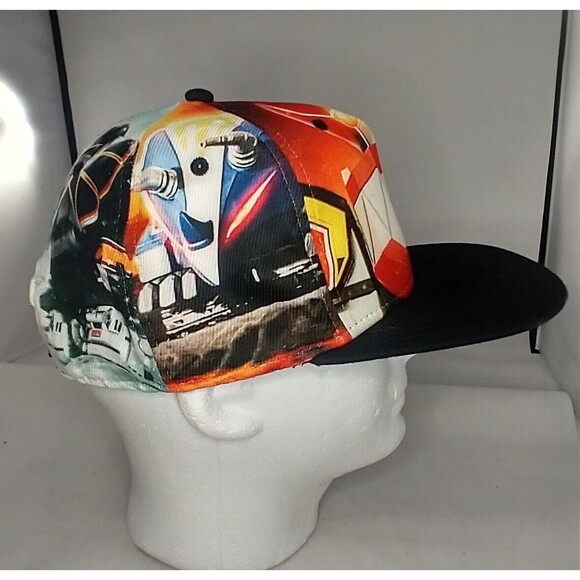 Power Rangers Megazord adjustable Hat 2018 Bioworld All Over Print - Picture 3 of 15